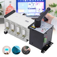 Automatic Transfer Switch 250a 4-poles Ac 110v 220v Grid To Generator Industrial