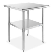 Open Box - Stainless Steel Commercial Kitchen Prep Work Table 30 In. X 30 In.