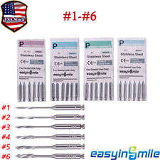 Us Dental Endodontic Root Canal Files 1-6 Peeso Reamers Drills Endo Engine Use