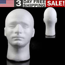 13 Male Styrofoam-mannequin Manikin Head Wig Hat Glasses Display Stand Holder