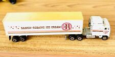 Road Champs Semi Trailer Baskin Robbins Ice Cream White 1982 Kenworth 7 Toy