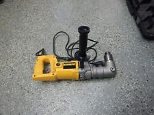 Used Dewalt Dw120 12 Electric Corded Right Angle Drill Wcase Qui000853