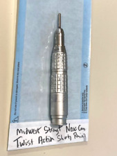 Midwest Slow Speed Twist Action Dental Straight Nosecone Attachment Shortyrhino