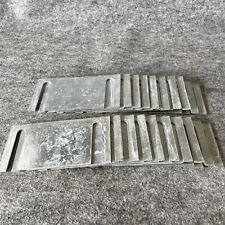 Lot Of 20 Sh-58 Pallet Rack Shim 5 X 8 X 16 Gage Slotted Style Galvanized