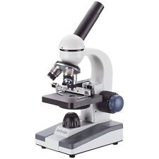 Amscope 40x-1000x Portable Student Compound Led Microscope Mechanical Stage