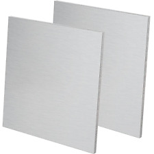 2 Pcs 6061 12 X 12 X 14 Inch Aluminum Sheet Plate Thick Aluminum Plate Squar