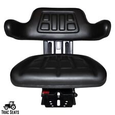 Black Tractor Suspension Seat Fits Ford New Holland 600 601 800 801 860