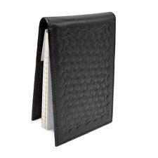 Police Basketweave Leather Notebook Cover Note Pad Style Duty Memo Book 3x5