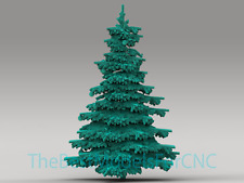 3d Model Stl File For Cnc Router Laser 3d Printer Pine Tree