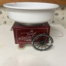 Old Fashioned Cotton Candy Machine Carnival Maker Nostalgia Works Perfect