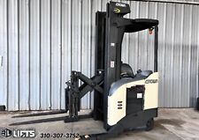 Crown Rr5225-45 Standup Electric Reach Truck Forklifts 240 Mast Low Hours