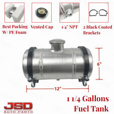 6 X 12 1 14 Gallons 14 Npt Round Spun Gas Tank Fuel Tank Universal For Bike