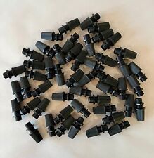 Cable Glands 50 Pairs Black Strain Reliefs Connectors Cord Grips For Wiring Pend
