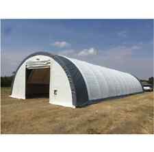 Gold Mountain 30x85x15 Single Truss Arch Storage Shelter Pe Fabric Building
