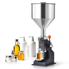 Vevor Manual Liquid Filling Machine Oil Paste Bottle Filler 5-100ml Adjustable