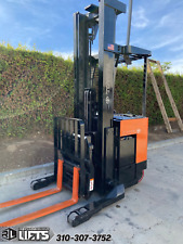 Toyota 7bru23 Standup Electric Reach Truck Forklifts 330 Mast Low Hours