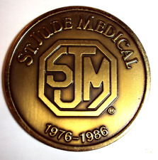 St. Jude Medical Bronze Metal Medal 1976-1986