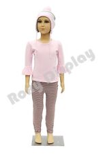 Child Plastic Realistic Mannequin Dress Form Display Ps-d2d02free Wig