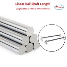 Od 25mm Axis Chromed Smooth Rod Steel Linear Rail Shaft Length 200300400500mm
