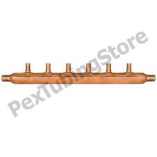 6-port 12 Pex Plumbing Copper Manifold By Sioux Chief