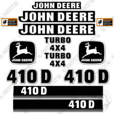 Fits John Deere 410d Decal Kit Backhoe Loader - 7 Year 3m Vinyl