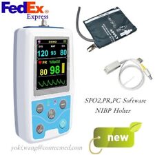 Fda Patient Monitor Spo2 Blood Oxygen Pulse Heart Rate Nibp Holter Ambulatory