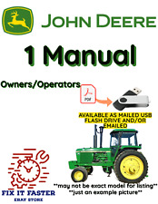 John Deere 80 Tractor Owners Operator Manual Pdf File On Usb
