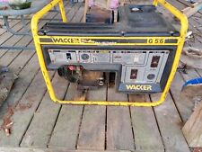 Wacker Generators Portable 5.6 Up. Used But Works Great. Cranks On First Pull