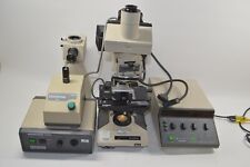 Olympus Bh-2 Microscope W Exposure Control Unit Achromat 0.9 Th3 More