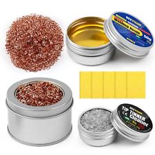 Soldering Tip Cleaning Kit Rosin Paste Flux And Soldering Tip Cleaner And 2 Pcs