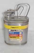 Vintage Eagle Mfg Co No 1301 Stainless Steel Safety Gas Can 1 Gallon 4
