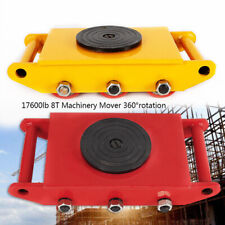 6812 Ton Machinery Roller Mover Machine Dolly Skate Cargo Trolley Heavy Duty