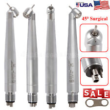 Nsk Style Dental 45 Degree Surgical High Speed Handpiece Push Button 4hole Ycm4
