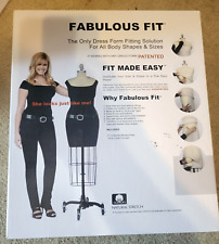 Professional Dress Forms Fabulous Fit Fitting System Size Medium M New In Box