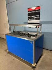 Shelleymatic Hot Food Waremer Buffet Cart With Hatco Lighted Heated Canopy