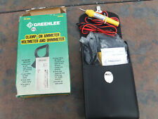 Nos In Box Greenlee 93-800 Clamp-on Ammeter Voltmeter Ohmmeter