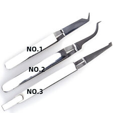 1pc Dental Orthodontic Bracket Buccal Tubes Tweezers Holder Stainless Steel