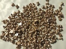 2-56 X 18 Machine Screws Pan Head Slotted Solid Brass Select Qty