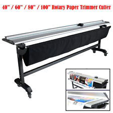 406080100 Wide Large Format Rotary Paper Trimmer Cutter W Support Stand