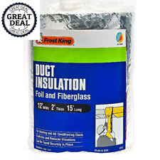 12 In. X 15 Ft. Foil And Fiberglass Duct Insulation