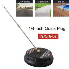 4000psi Pressure Washer Surface Cleaner 15 Inches With 2 Extension Wand Nozzle