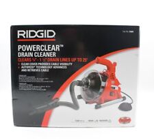 Ridgid Powerclear Drain Cleaning Machine - Redblack 55808