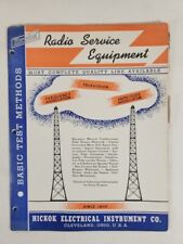 Hickok Electrical Instrument Co. Radio Service Equipment Basic Test Methods 1941