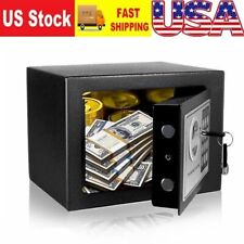 Safety Lock Box Home Jewelry Key And Electronic Security Safe Box Digital Black