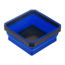 Collapsible Magnetic Parts Tray Foldable Tool Metal Parts Organiser Blue