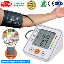 Upper Arm Blood Pressure Monitor Digital Bp Cuff Machine Automatic Pulse Meter