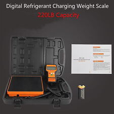 220lbs Refrigerant Scale Charging Digital Weight Hvac Electronic High Precision