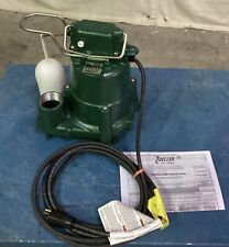 Zoeller D98 Submersible Sump Pump 12 Hp Vertical Float 61 Gpm Flow Rate 230v Ac