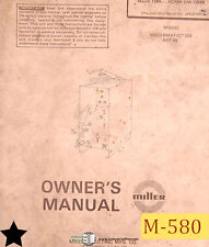 Miller Millermatic 200 Skp-35 Welding Owners Manual Year 1987