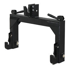 3-point Quick Hitch Adapter Attach Fit Category Cat 1 Cat 2 Tractor 3000lb Black